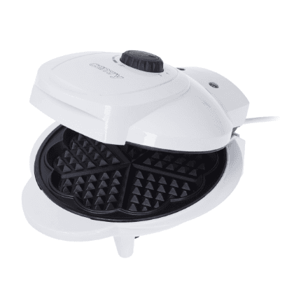 Camry | Waffle maker | CR 3022 | 1000 W | Number of pastry 5 | Heart shaped | White – nuotrauka 1