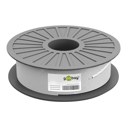 Goobay Network cable | CAT 6 U/UTP | AWG 23/1 | Cable length: 100 m | Black – image 1