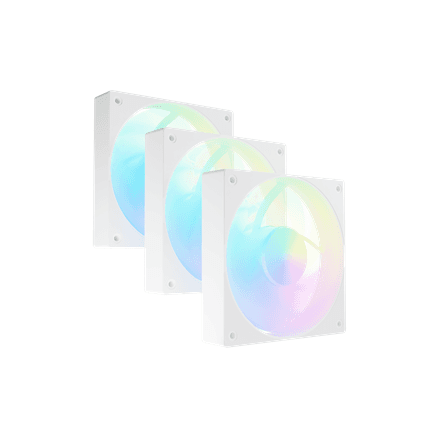 Fury Sai S12 ARGB PWM, 3-pack | Fan | White – image 1