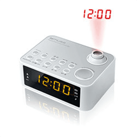 Muse | Clock radio | M-178PW | White – image 1
