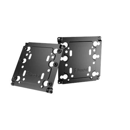 Fractal Design | Universal Multibracket – Type A (2-pack) | Black – nuotrauka 1