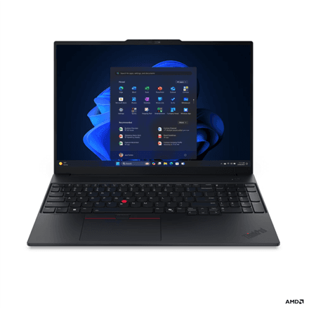 Lenovo ThinkPad E16 G4 AMD · Black · 16 " – nuotrauka 1