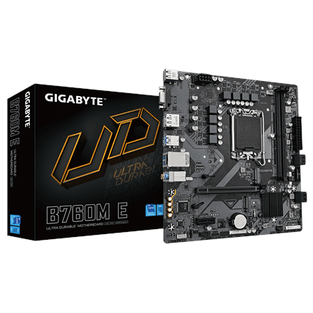 Gigabyte B760M E Processor family Intel – nuotrauka 1