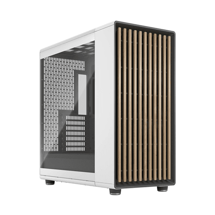Fractal Design Computer Case | North XL | Chalk White TG Clear | ATX – nuotrauka 1