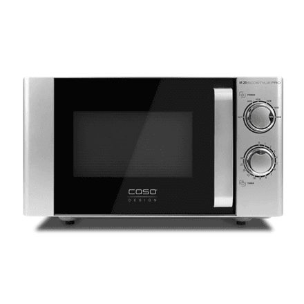 Caso | Microwave | M20 Ecostyle Pro | Free standing | 800 W | 20 L | Silver – image 1