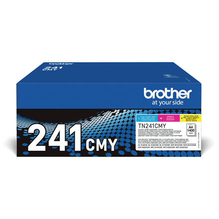 Brother TN241CMY | Toner Multipack | Cyan, Magenta, Yellow – nuotrauka 1