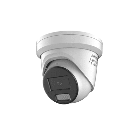 Hikvision AcuSense Strobe Light and Audible Warning Fixed Turret Network Camera – nuotrauka 1