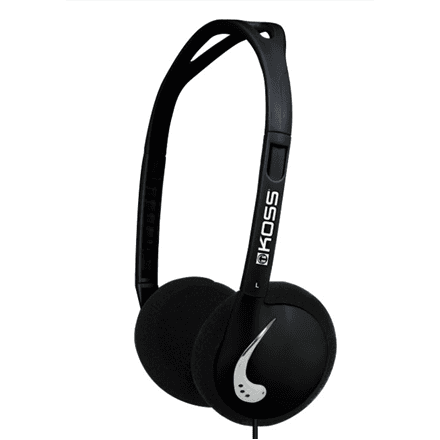 Koss | Headphones | KPH25k | Wired | On-Ear | Black – nuotrauka 1