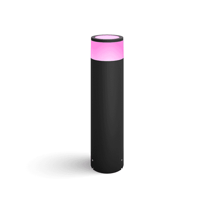 Philips Hue WCA Calla Outdoor Large Bollard, Black · 8 W · 2000-6500 Hue White Colour Ambiance – nuotrauka 1