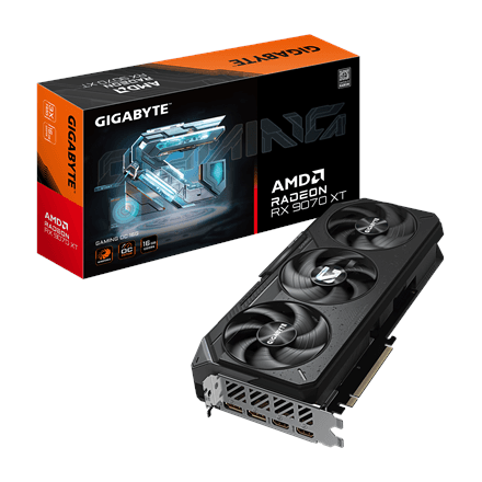 Gigabyte Radeon RX 9070 XT GAMING OC 16G · AMD · 16 GB – image 1