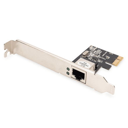 Digitus Gigabit Ethernet PCI Express Card 32-bit, low profile bracket, Realtek RTL8111H – nuotrauka 1