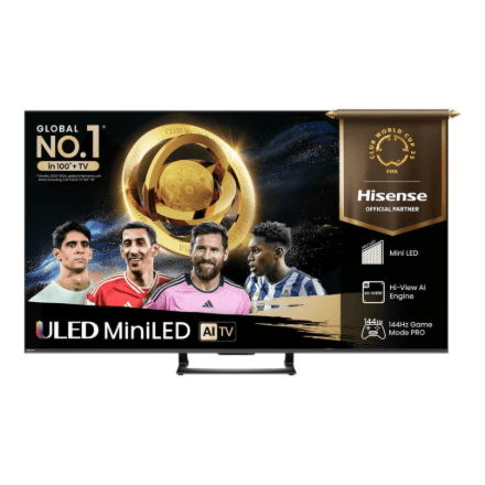 Hisense ULED MiniLED Smart TV 4K | 55U7Q | 55 | Smart TV | UHD | Black – image 1