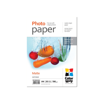 Matte Photo Paper | 190 g/m² | A4 – image 1
