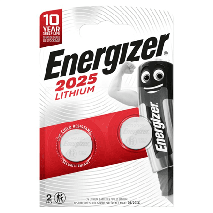 Energizer CR2025 BL2 | Lithium | 2 pc(s) – nuotrauka 1