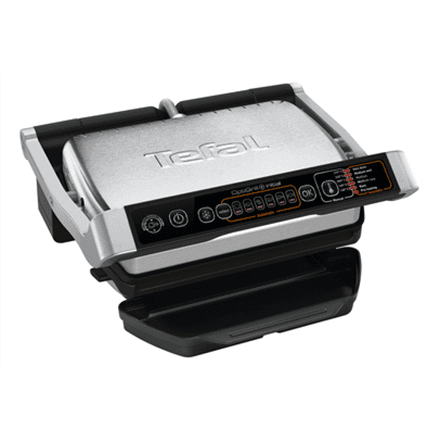 TEFAL | OptiGrill Initial | GC706D | Contact grill | 2000 W | Black/Stainless steel – nuotrauka 1