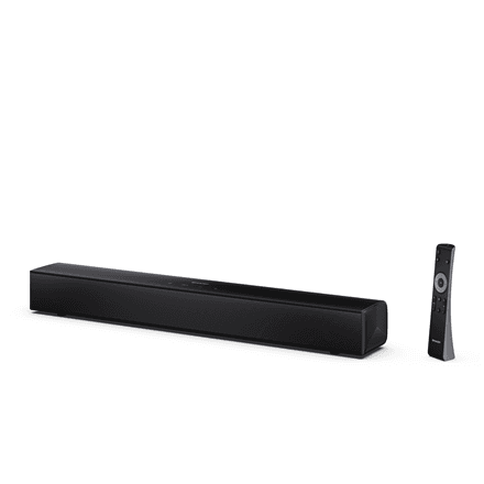 Sharp Compact 2.0 Soundbar | HT-SB121 | 120 W | Bluetooth | Wireless connection | Black – image 1