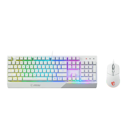 MSI Vigor GK30 COMBO WHITE – nuotrauka 1