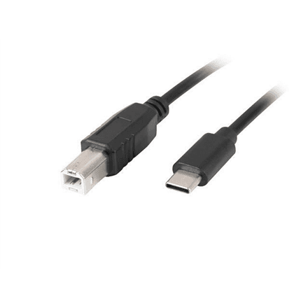Lanberg | USB-C to USB-B Cable, 3m | CA-USBA-13CC-0030-BK – image 1