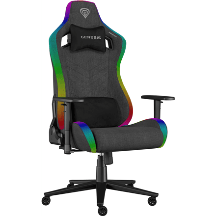 Genesis Trit 660 RBG | Gaming Chair | Grey – nuotrauka 1