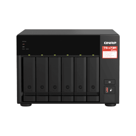 QNAP 6-Bay QTS and QuTS hero NAS – nuotrauka 1