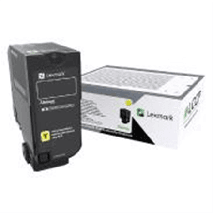 Lexmark Standard Yield Toner Cartridge | Cartridge | Yellow – nuotrauka 1