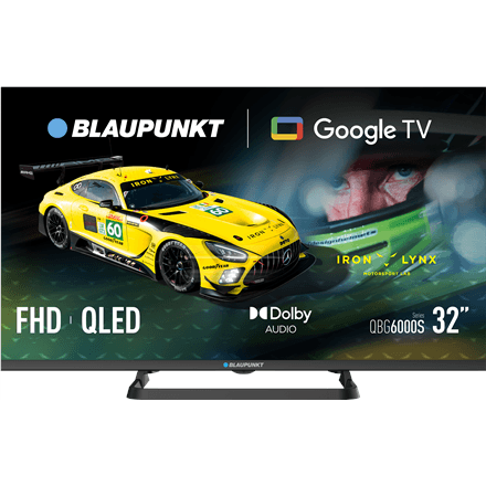 Blaupunkt QLED TV | 32QBG6000S | 32 | Smart TV | Google TV | Black – nuotrauka 1