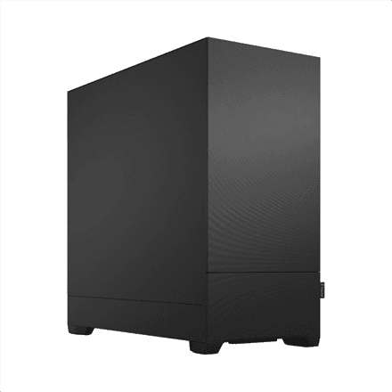 Fractal Design | Pop Silent | Side window | Black Solid | ATX, mATX, Mini ITX | ATX – nuotrauka 1