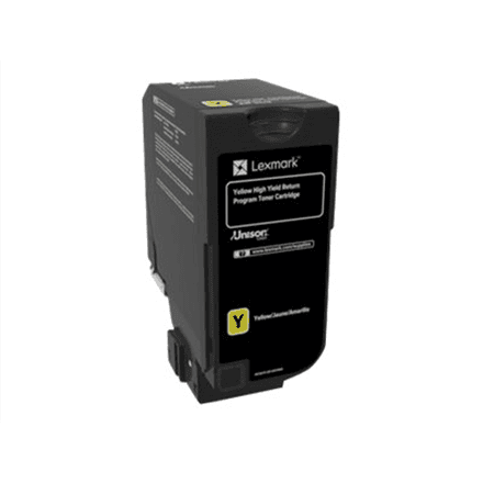 Lexmark Genuine High Capacity Yellow Return Programme 84C2HY0 Toner Cartridge | Lexmark Yellow – nuotrauka 1