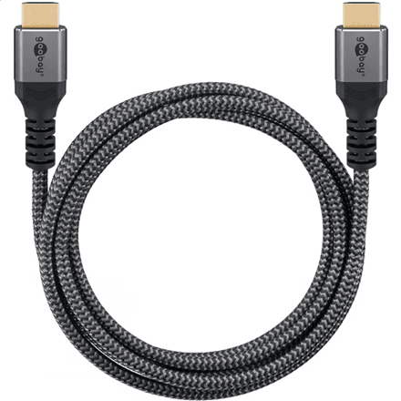 Goobay High Speed HDMI Cable with Ethernet | HDMI to HDMI | 1 m – image 1