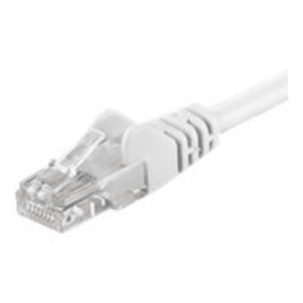 Goobay Patch Cable | 68633 CAT 6 U/UTP | PVC | Cable length: 1 m | White – nuotrauka 1