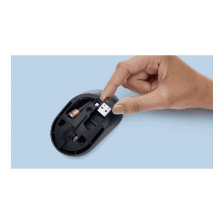 Dell Silent Mouse | MS355 | Wireless | Bluetooth/2.4GHz | Black – nuotrauka 1