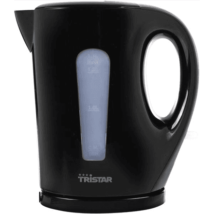 Tristar | Kettle | WK-3384 | Standard | 2200 W | 1.7 L | Plastic | Black – image 1