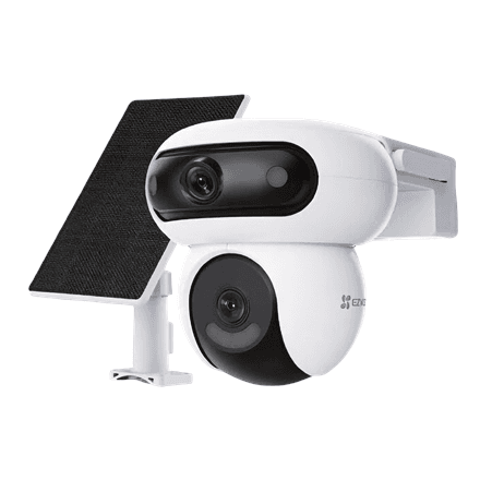 EZVIZ Battery-Powered PT IP Camera with Solar Panel Kit · CS-HB90x/SP · 4+4 MP – nuotrauka 1