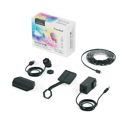 Nanoleaf 4D V2 TV Screen Mirror + Light Strips Kit (for TV & Monitor up to 65'') · 24 W · Multicolor RGB – image 1