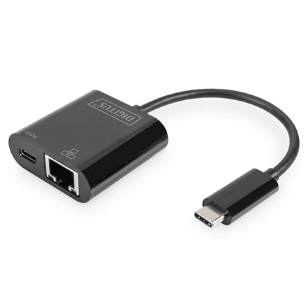 Digitus USB-Type-C Gigabit Ethernet Adapter + PD with power delivery function – nuotrauka 1