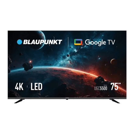 Blaupunkt LED TV | 75UGC5500S | 75 | Smart TV | Google TV | UHD | Black – image 1