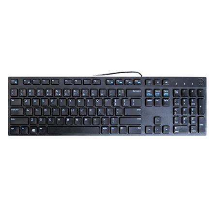 Dell | KB216 | Keyboard | Wired | Lithuanian | Black – nuotrauka 1