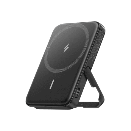 Anker 322 MagGo Power Bank with Holder | A1618G11 | 5000 mAh | Black – nuotrauka 1