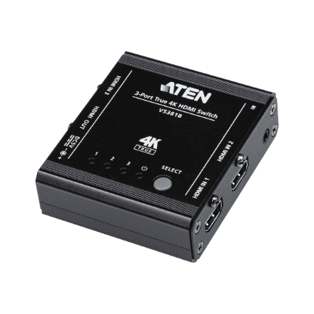 Aten 3-Port True 4K HDMI Switch – nuotrauka 1