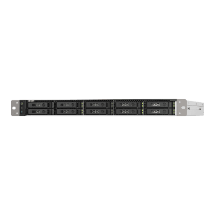 QNAP High-density NVMe all-flash storage · TS-h1090FU-7232P-64G · AMD EPYC – nuotrauka 1