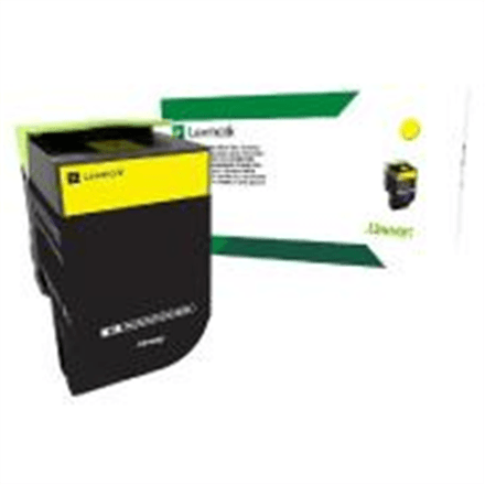 Lexmark 2,3K Yellow Return Program Toner Cartridge (CS/CX317,417,517) · Lexmark Return Program Toner Cartridge · 2,3K Return Program Toner Cartridge – nuotrauka 1