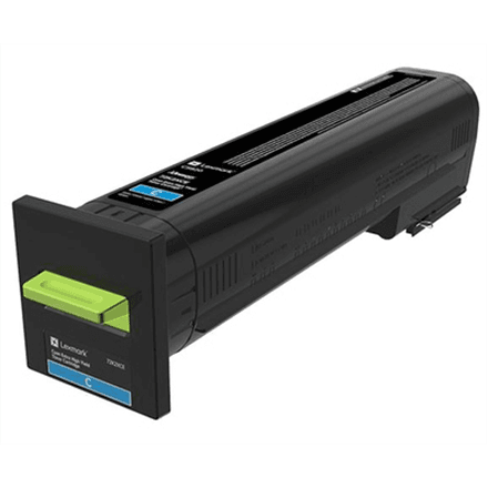 Lexmark 72K2XCE | Cartridge | Cyan – nuotrauka 1