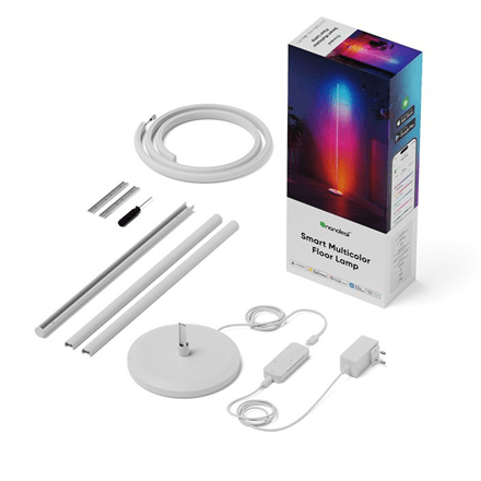 Nanoleaf Floor Lamp Smart Matter WiFi 1700Lm RGBW, White | 22 W | 16M+ colours – image 1