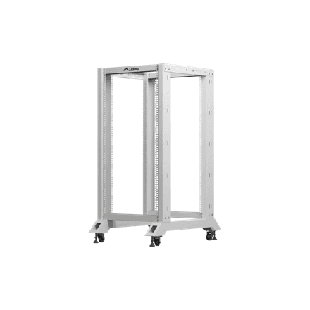 Lanberg Open Rack 19" 22U 600X800 | OR01-6822-S | Grey – nuotrauka 1