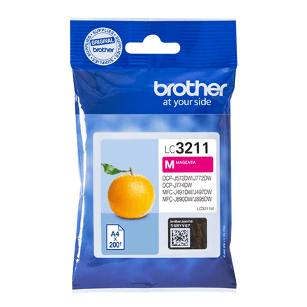 Brother LC3211M | Inkjet cartridge | Magenta – image 1