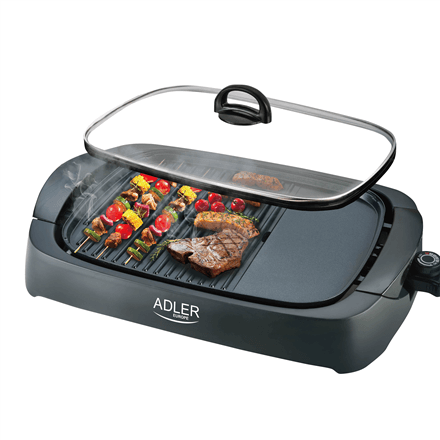 Adler | Electric Grill | AD 6610 | Table | 3000 W | Black – image 1