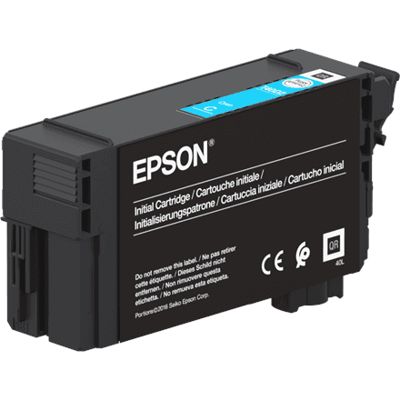 Epson Singlepack UltraChrome XD2 | T40C240 | Ink cartrige | Cyan – nuotrauka 1