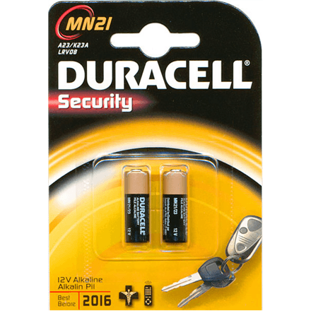 Duracell | A23/MN21 | Alkaline | 2 pc(s) – nuotrauka 1