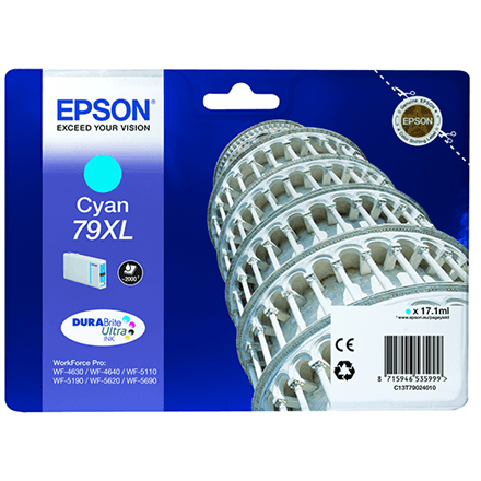 Epson 79XL | C13T79024010 | Inkjet cartridge | Cyan – nuotrauka 1