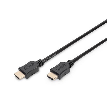 Digitus | HDMI High Speed connection cable | AK-330107-100-S | HDMI to HDMI – image 1